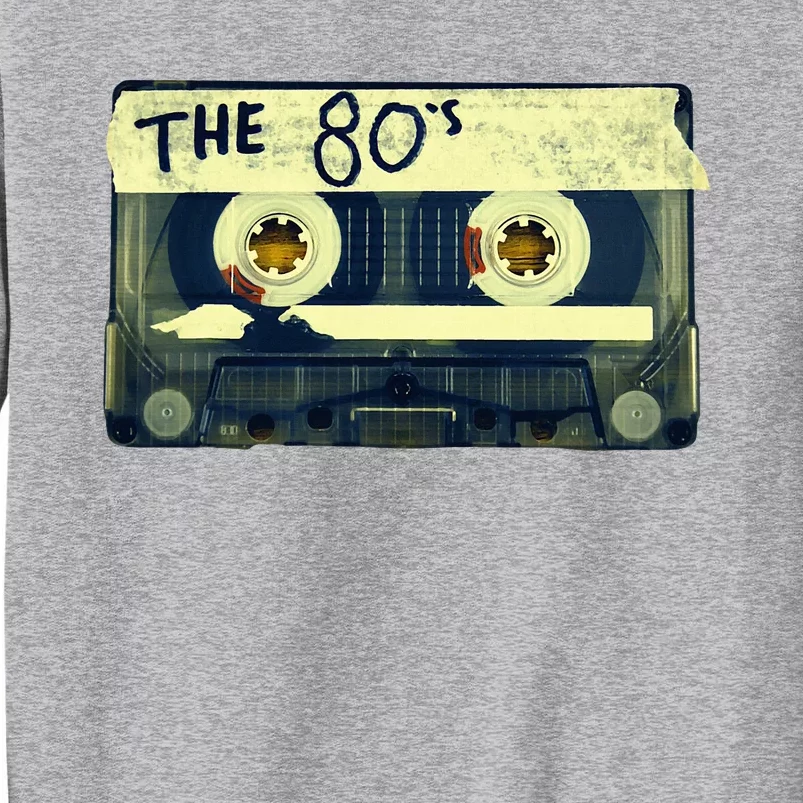 Retro 80S Mix Tape Tall Sweatshirt