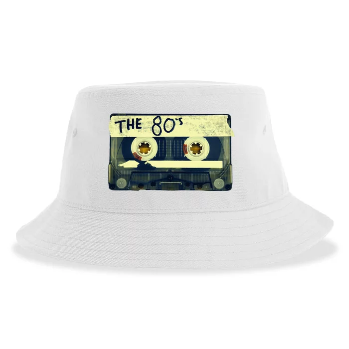 Retro 80S Mix Tape Sustainable Bucket Hat