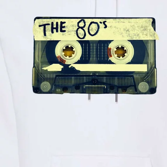 Retro 80S Mix Tape Premium Hoodie