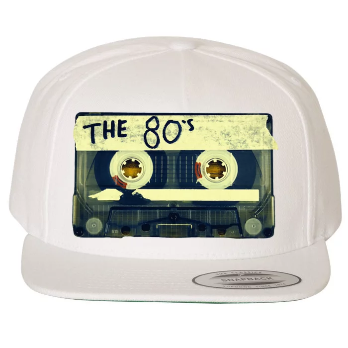 Retro 80S Mix Tape Wool Snapback Cap