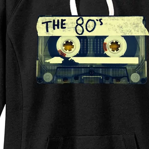 Retro 80S Mix Tape Women's Fleece Hoodie