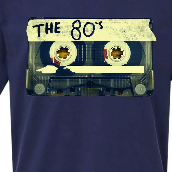 Retro 80S Mix Tape Sueded Cloud Jersey T-Shirt