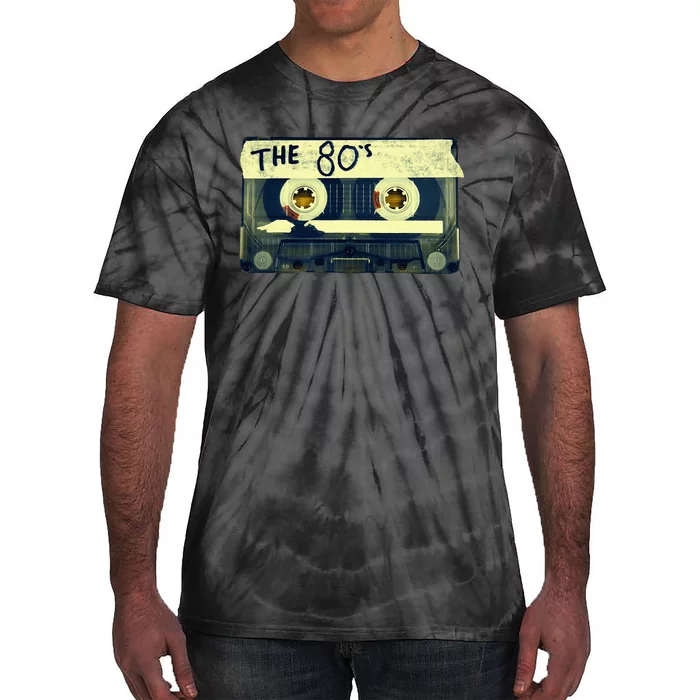 Retro 80S Mix Tape Tie-Dye T-Shirt