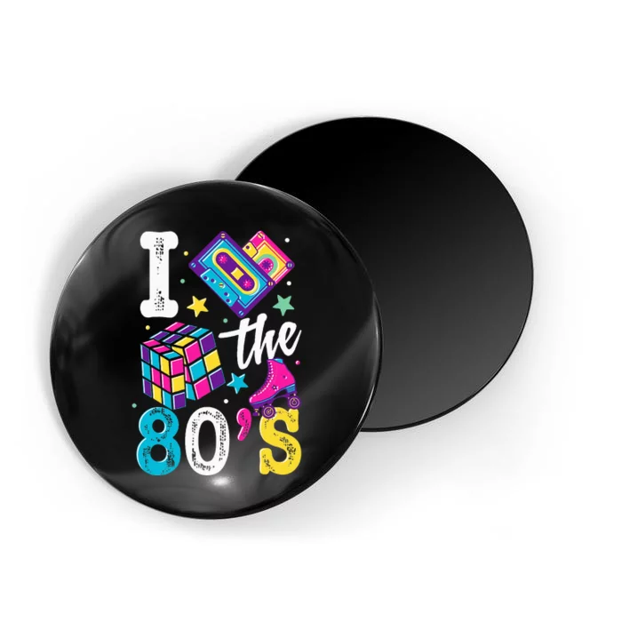 Retro 80's Party Supplies Eighties Costume Magnet