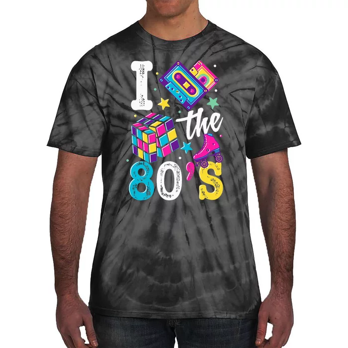 Retro 80's Party Supplies Eighties Tie-Dye T-Shirt