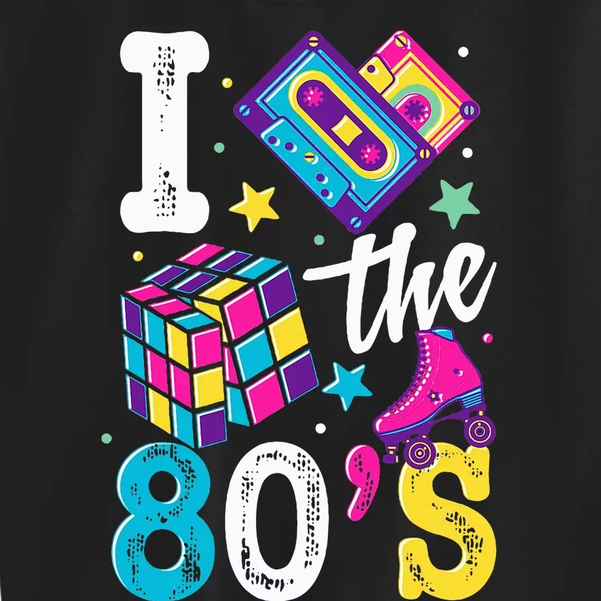 Retro 80's Party Supplies Eighties Kids Sweatshirt