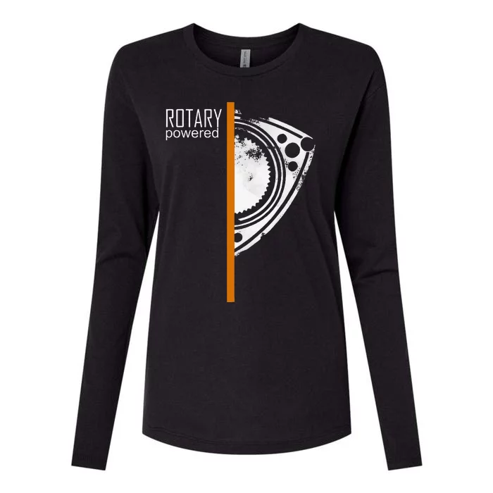 Rx 8 Rx 7 Orange Stripe Womens Cotton Relaxed Long Sleeve T-Shirt