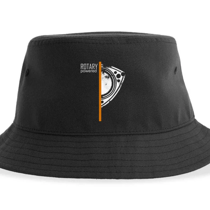 Rx 8 Rx 7 Orange Stripe Sustainable Bucket Hat