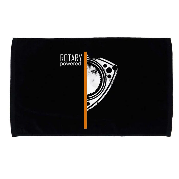 Rx 8 Rx 7 Orange Stripe Microfiber Hand Towel