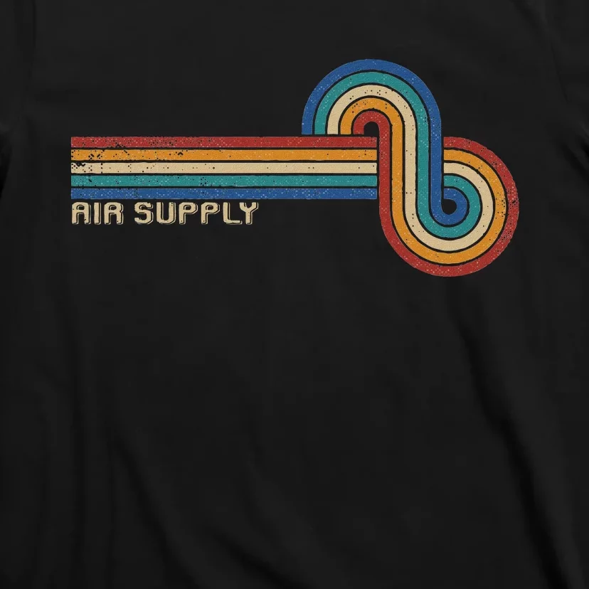 Retro 80s Sunset Air Supply Music Lover Design T-Shirt