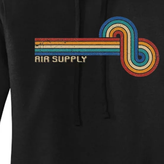 Retro 80s Sunset Air Supply Music Lover Design Women's Pullover Hoodie