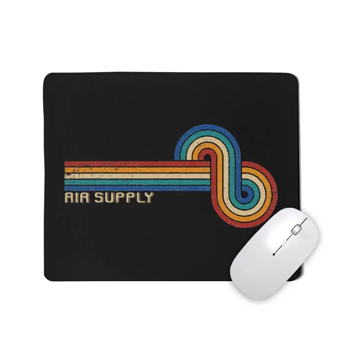 Retro 80s Sunset Air Supply Music Lover Design Mousepad