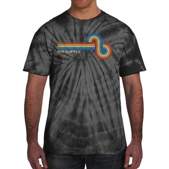 Retro 80s Sunset Air Supply Music Lover Design Tie-Dye T-Shirt