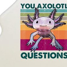 Retro 90s Axolotl Funny You Axolotl Questions Tree Ornament