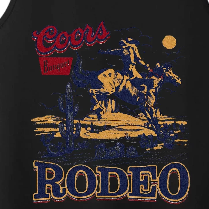 Rodeo 90s Cowboy Performance Tank