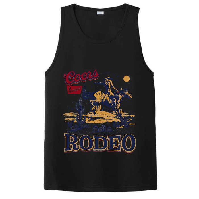 Rodeo 90s Cowboy Performance Tank