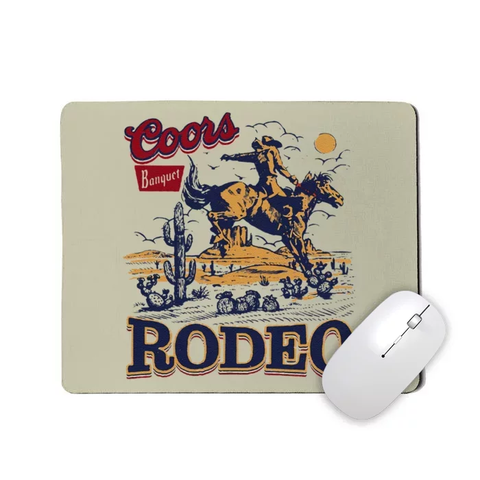 Rodeo 90s Cowboy Mousepad