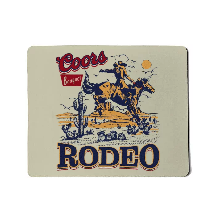 Rodeo 90s Cowboy Mousepad