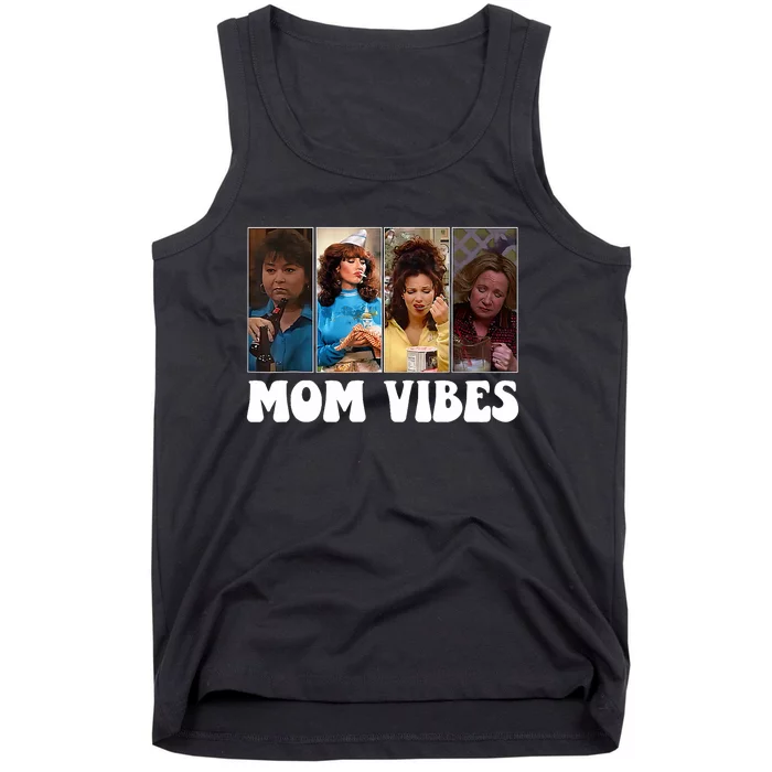 Retro 90’S Mom Vibes Funny Mom Life MotherS Day 2024 Tank Top