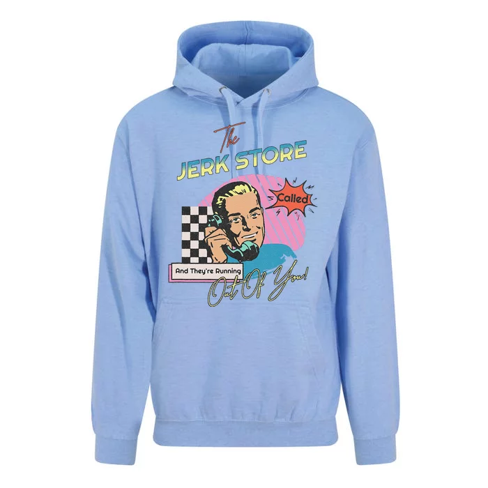 Retro 90s Sitcom The Jerk Store Called Tv Episode Unisex Surf Hoodie