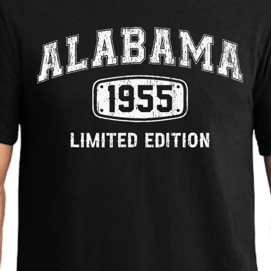 Retro Alabama 1955 Limited Edition Birthday State Pajama Set