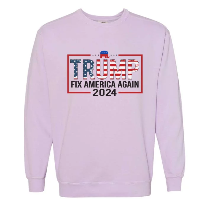 Rejuvenate America 2024 Patriotic Theme Garment-Dyed Sweatshirt