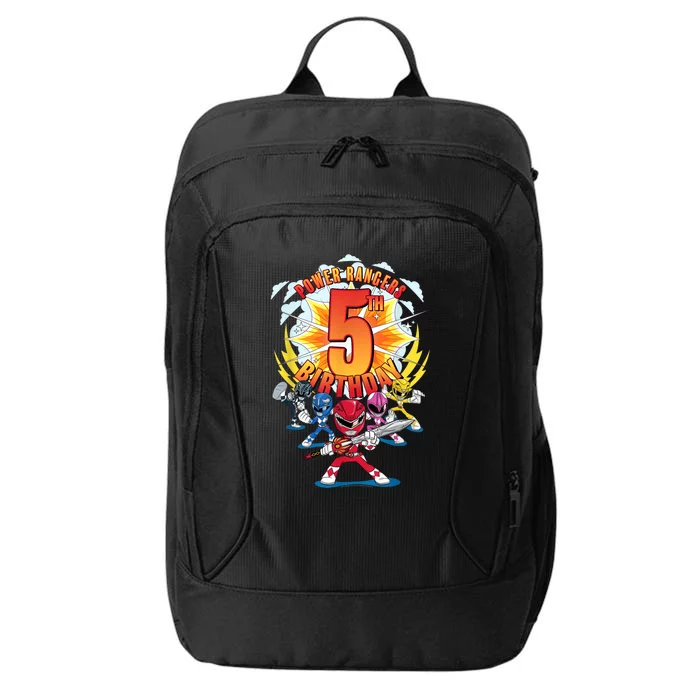 Rangers Awesome 5th Birthday Mini Action Shot City Backpack