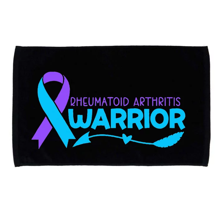 Rheumatoid Arthritis Awareness Rheumatoid Arthritis Warrio Microfiber Hand Towel