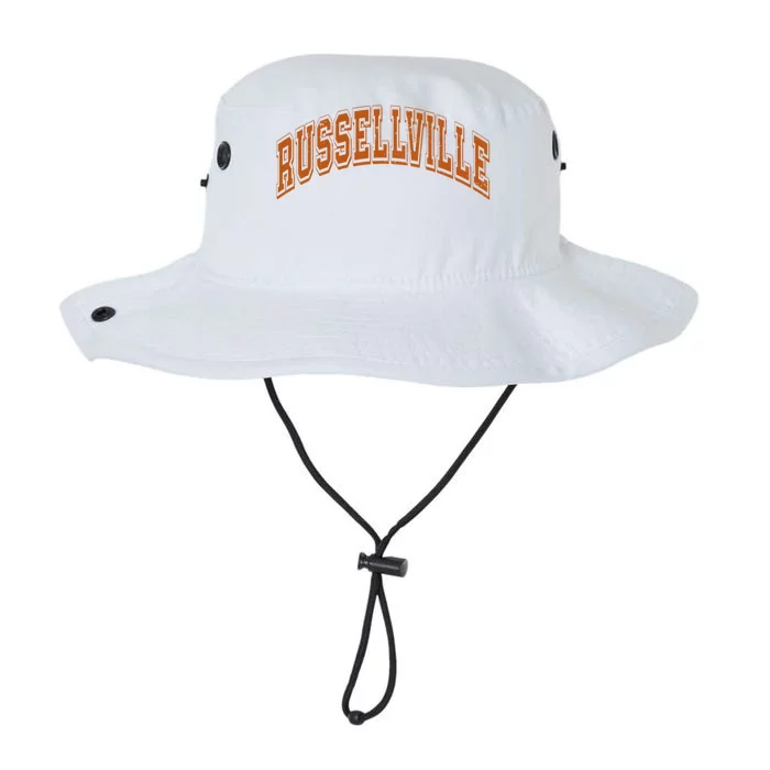 Russellville Arkansas Ar Varsity Style Throwback Souvenir Gift Legacy Cool Fit Booney Bucket Hat