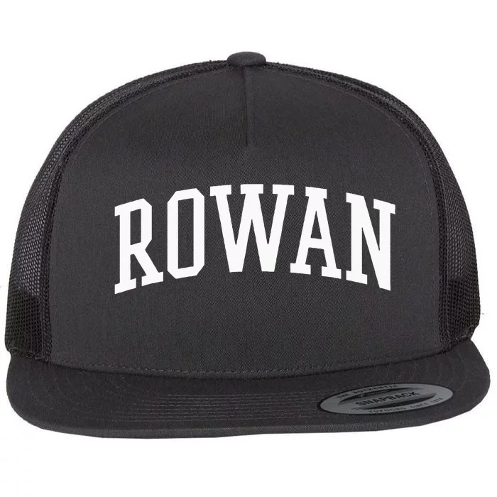 Rowan Athletic Arch College University Alumni Flat Bill Trucker Hat