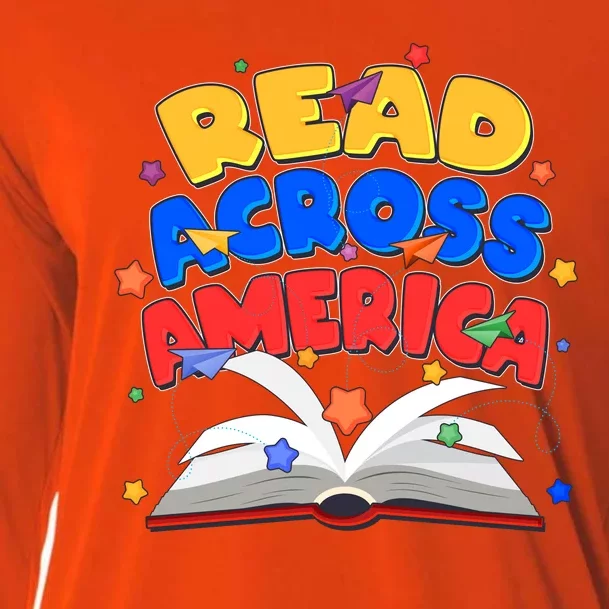 Read Across America Book Lover Cooling Performance Long Sleeve Crew