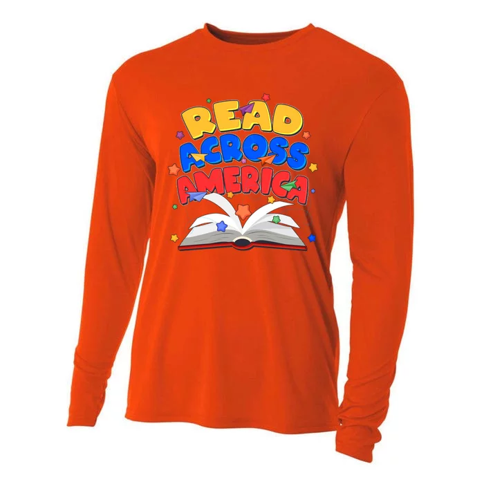 Read Across America Book Lover Cooling Performance Long Sleeve Crew