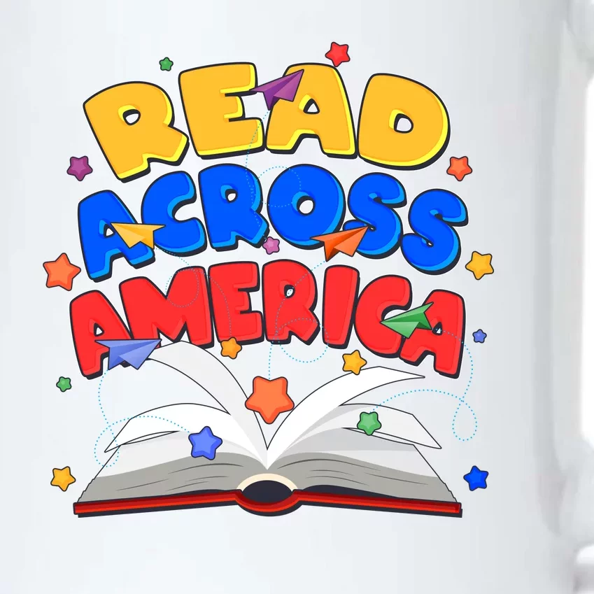 Read Across America Book Lover Black Color Changing Mug