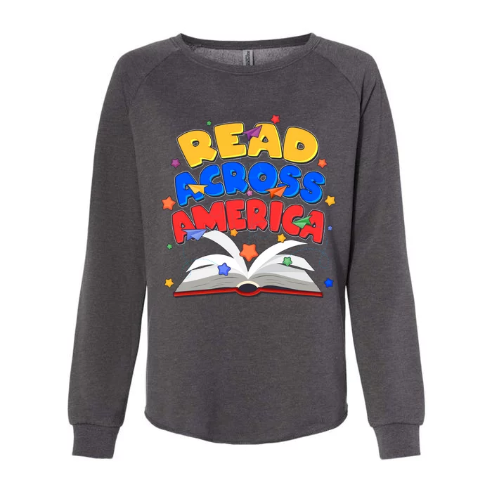 Read Across America Book Lover Womens California Wash Sweatshirt