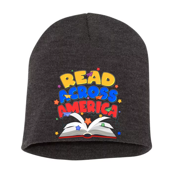 Read Across America Book Lover Short Acrylic Beanie