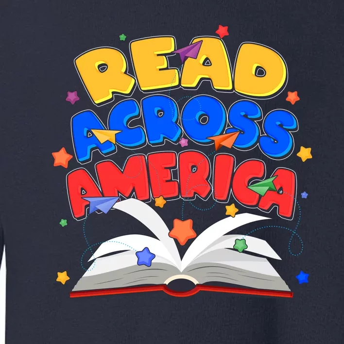 Read Across America Book Lover Toddler Sweatshirt