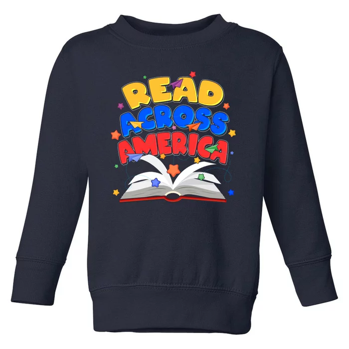 Read Across America Book Lover Toddler Sweatshirt