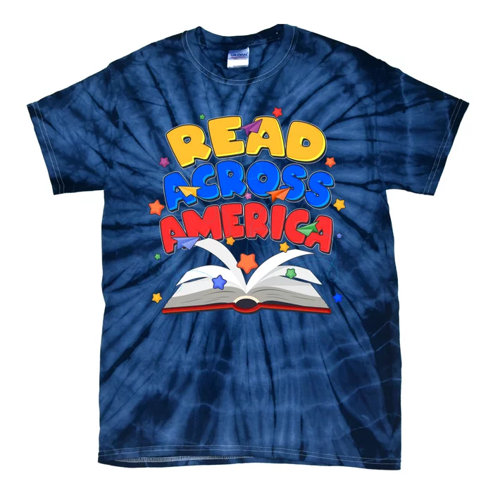 Read Across America Book Lover Tie-Dye T-Shirt