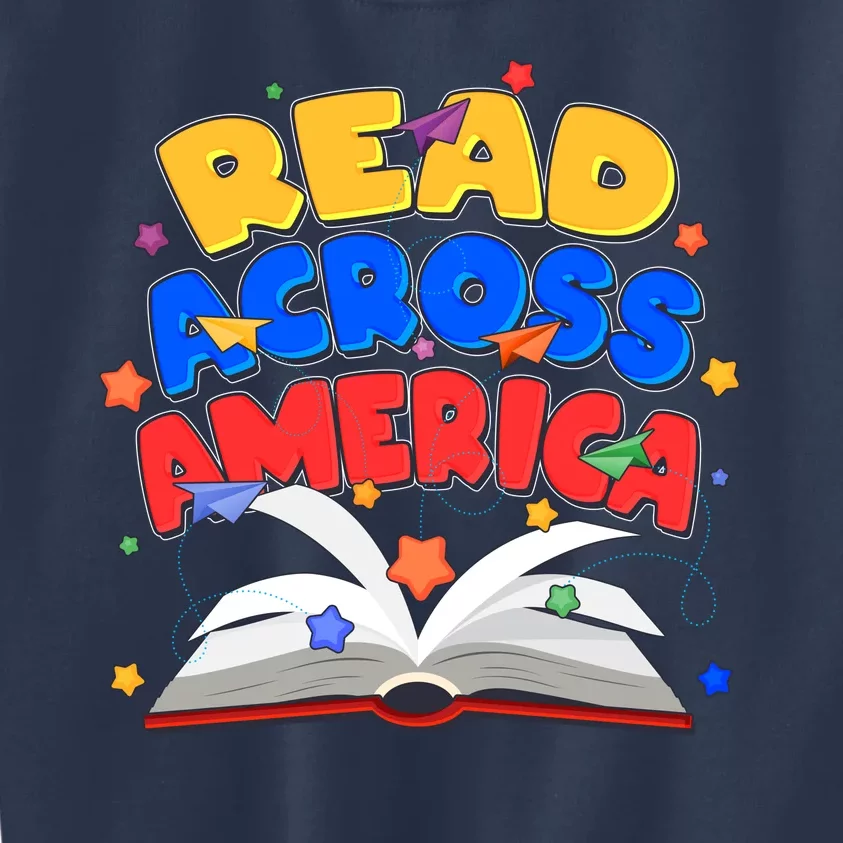 Read Across America Book Lover Kids Sweatshirt