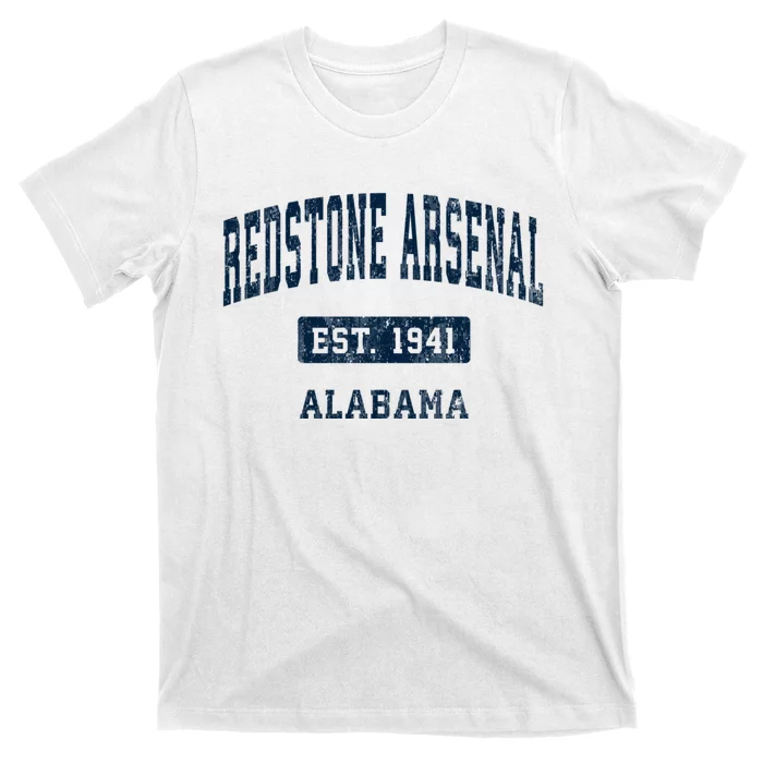 Redstone Arsenal Alabama Al Vintage Sports Established T-Shirt