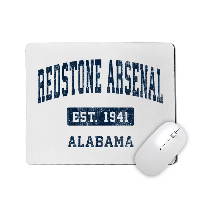 Redstone Arsenal Alabama Al Vintage Sports Established Mousepad