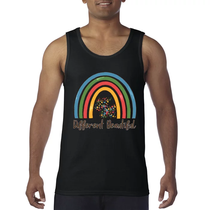 Rainbow Autism Awareness Tank Top