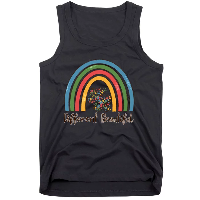 Rainbow Autism Awareness Tank Top