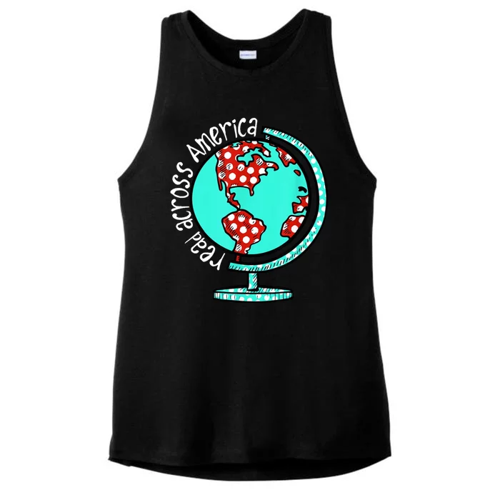 Read Across America Ladies Tri-Blend Wicking Tank