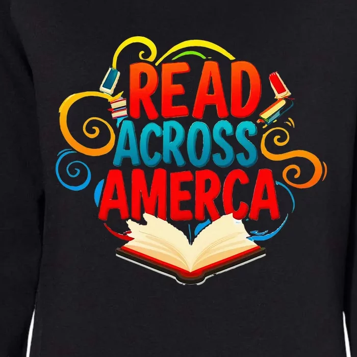 Reads Across America Reading Teacher Books Reader Womens California Wash Sweatshirt