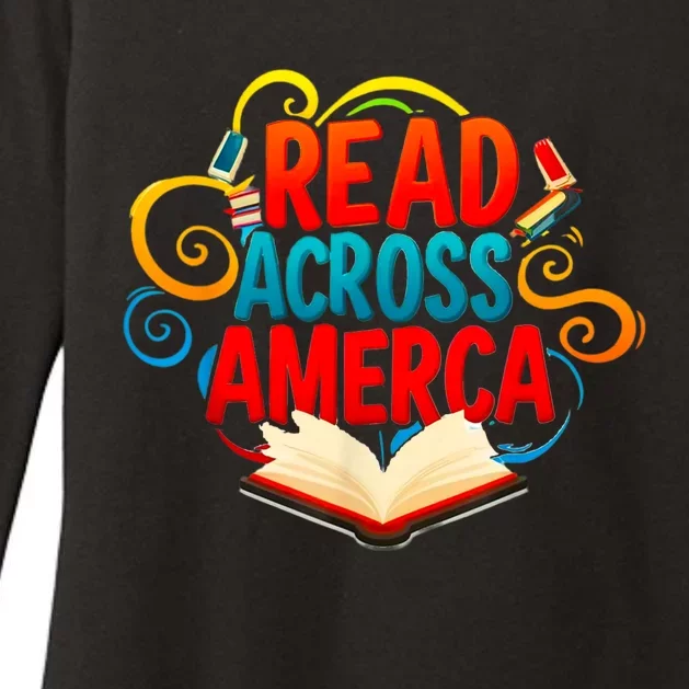 Reads Across America Reading Teacher Books Reader Womens CVC Long Sleeve Shirt