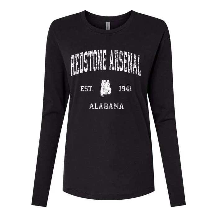 Redstone A.R.S.E.N.A.L Alabama Al Vintage Athletic Sports Design Womens Cotton Relaxed Long Sleeve T-Shirt