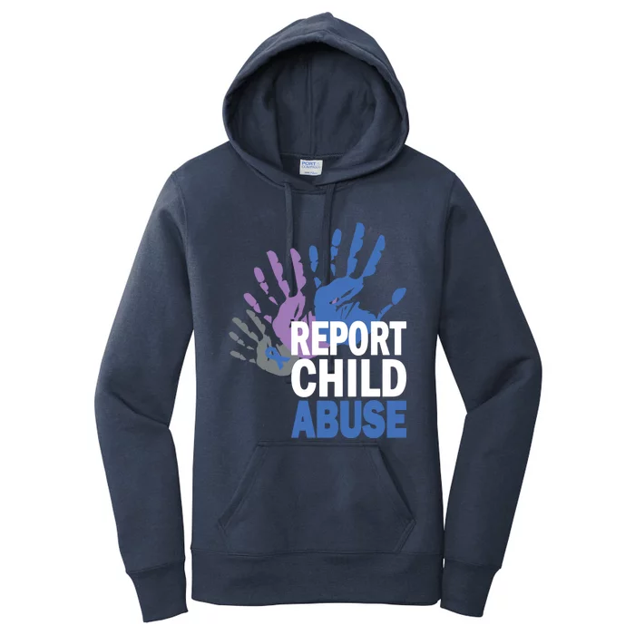 Reporting Abuse Awareness Safety Cool Gift Women's Pullover Hoodie