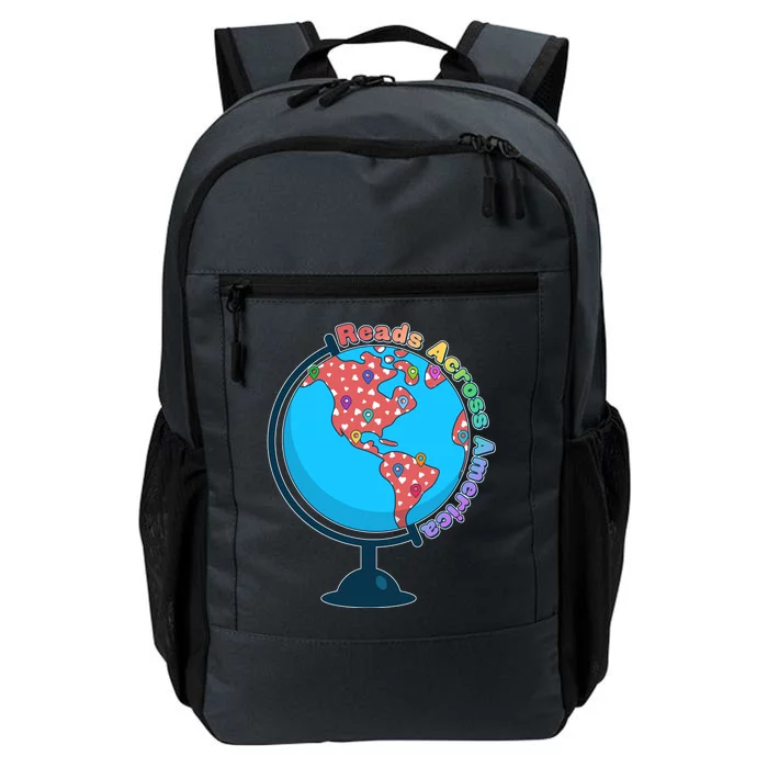 Reads Across America World Globe Book Lover Daily Commute Backpack