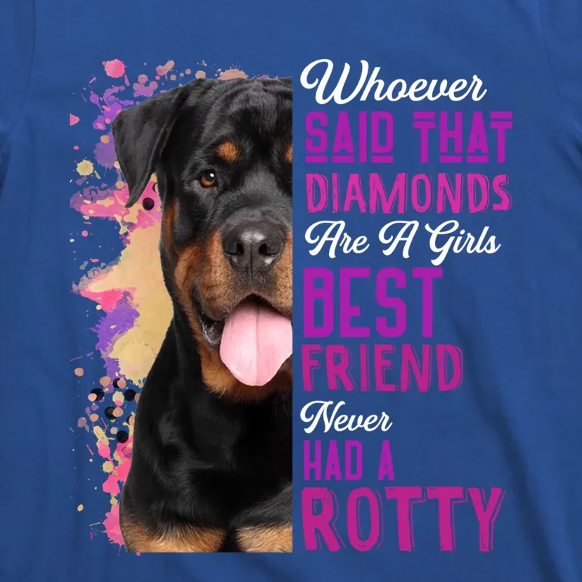 Rottweilers Are A Best Friend Dog Mama Rotty Lover Mom Gift T-Shirt